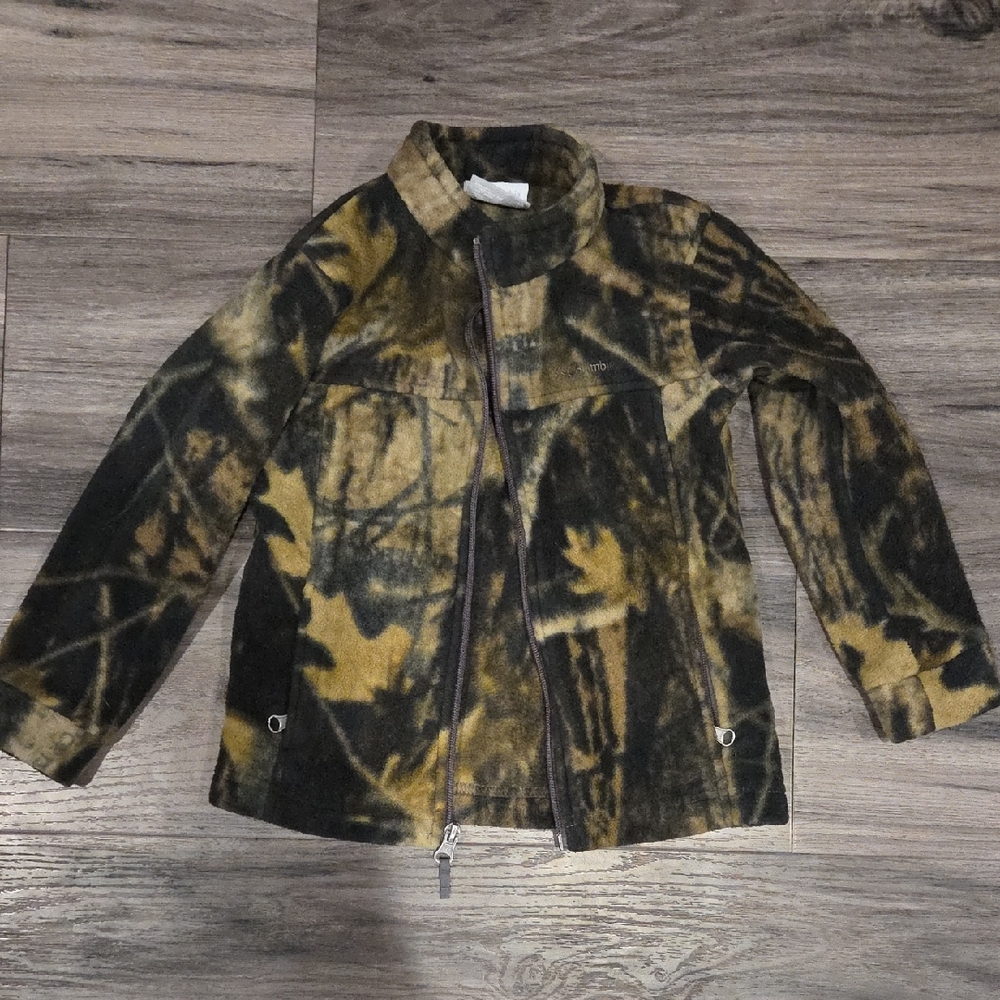 Camouflage Zip-Up Jacket